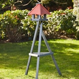 thumbnail of Vogelhaus Henry m Ständer31x31x32cm, Kiefer FSC 100%