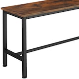 thumbnail of tectake 2 bancos Fairfield  Madera Industrial Oscura, Rústica