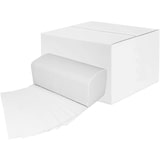 thumbnail of Papierhandtücher ca. 4000 Blatt 24 x 21 cm |Falthandtücher ZZ-/V-Falz | 2-lagig Weiß | (20 x 200) -ca.- 4000 Blatt