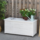 thumbnail of Outsunny Panca Contenitore in Legno di Abete Cassapanca da Esterno