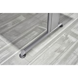 thumbnail of PROREGAL Schreibtisch Nilo | Nussbaum | Graues Gestell | BxT 80x80cm | Arbeitshöhe 68-82cm | höhenjustierbar, 1cm Raster | C-Fuß-Gestell