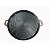 thumbnail of Baumalu Grill/plat rond en fonte noir 34 cm 388072