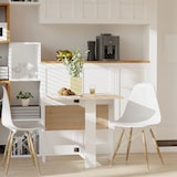 thumbnail of Mesa de Comedor Plegable con 2 Alas Abatibles Moderno para Cocina 103x76x73,5cm