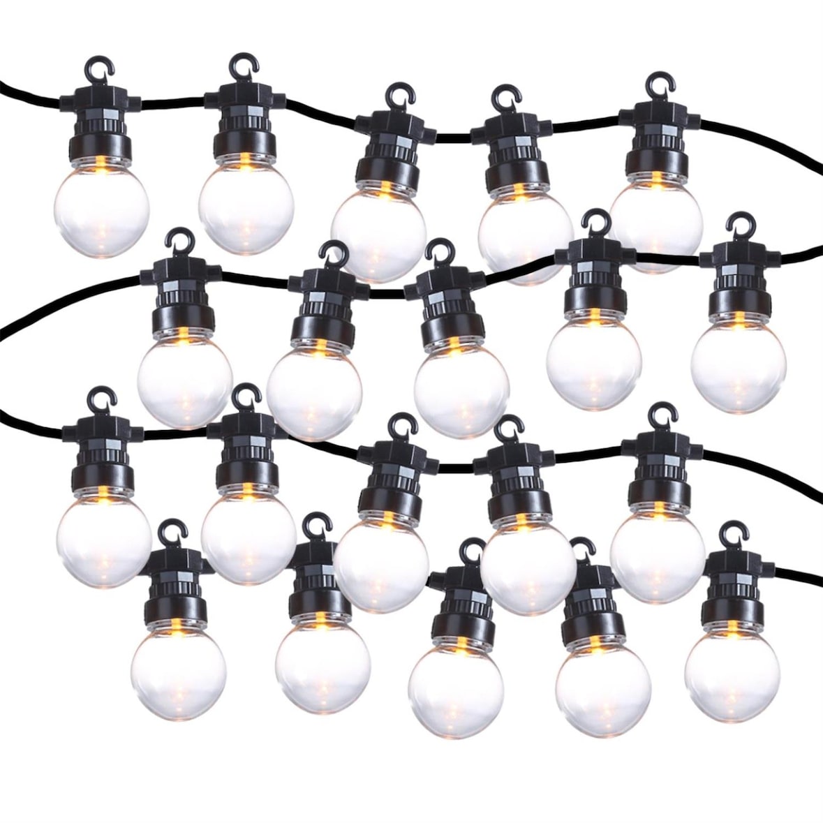 LED Party Lichterkette Circus Garten Balkon Zirkus Sommer koppelbar 8 Funktionen