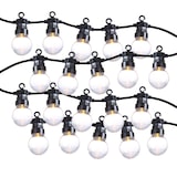 thumbnail of LED Party Lichterkette Circus Garten Balkon Zirkus Sommer koppelbar 8 Funktionen