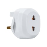 thumbnail of Intirilife 4x Steckdosen Adapter in WEISS - 4er Set UK Typ G auf USA Typ A Stromadapter Reisestecker für z.B. Amerika, Japan, Kanada, Thailand
