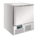 thumbnail of Frigorífico bajo mostrador, 1 puerta, acero inoxidable, tropicalizado 40°C, refrigeración por aire, GN1/1, 83 x 68 x 70 cm, 140L, Polar Serie U UA010