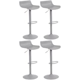 thumbnail of Conjunto de 4 bancos de bar Aveiro cinza