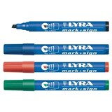 thumbnail of Permanentmarker schwarz Strich-B.2-6mm wasserfest LYRA