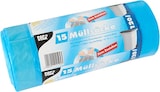 thumbnail of Starpak Müllsäcke mit Zugband, 120 L, blau, 15 Stück