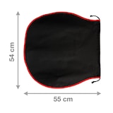 thumbnail of Funda Cubre Jamón Profesional Especial Jamones y Paletas Ibéricas 70% Algodón, Color Negro