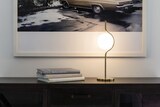 thumbnail of le vita, goldene metall-tischlampe, faro barcelona
