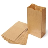 thumbnail of VASOMADRID S.L., Bolsa papel kraft, 18+12x30 cm, Caja de 300 uds, fondo amer, ref. ds301812k