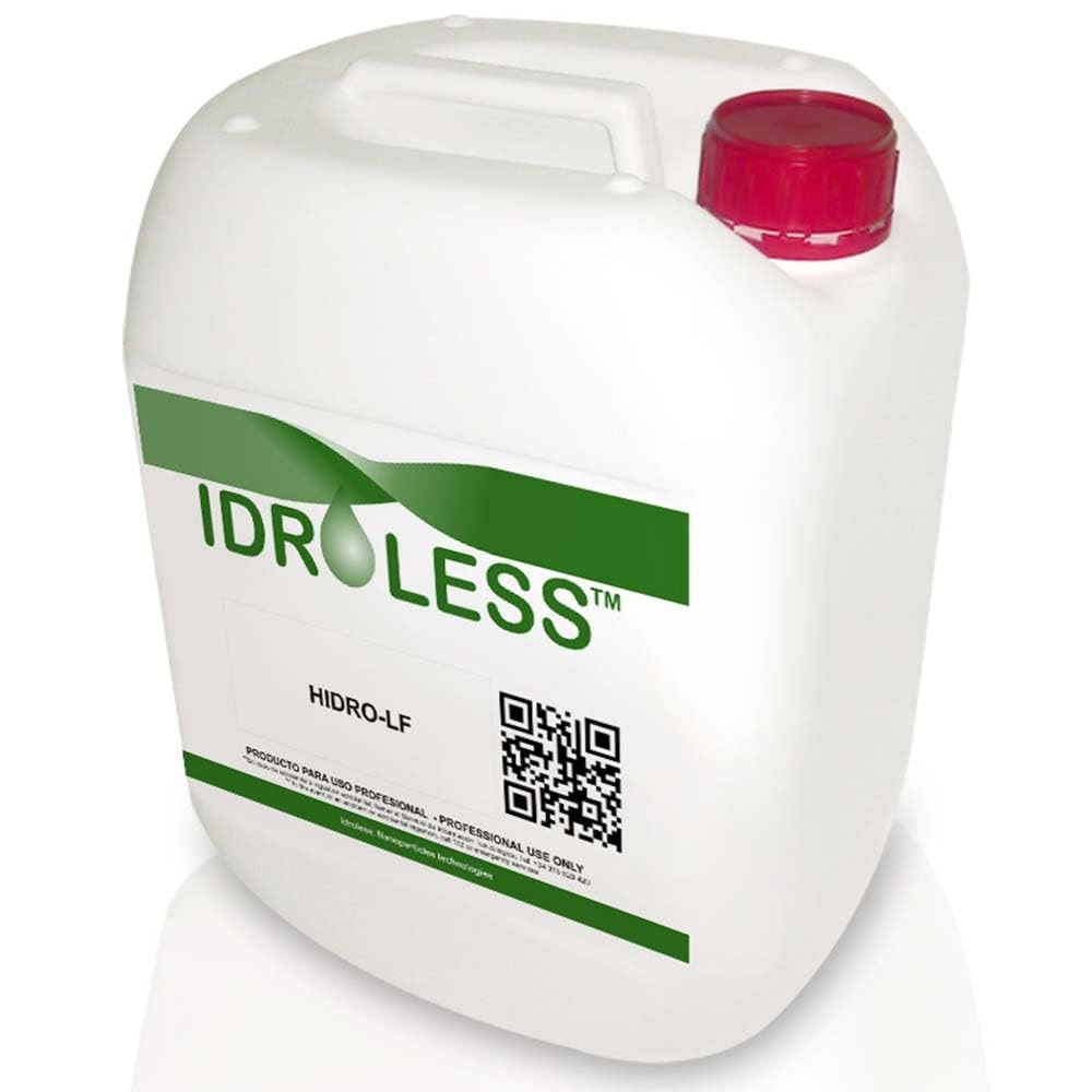 HidroLF (10l) - Impermeabilizzante per superfici assorbenti. Previene le infiltrazioni d'acqua, proteggendo il materiale dall'interno.