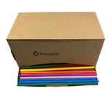 thumbnail of Pomebio Papieren Rietjes - Mix Kleuren - 6x195 mm - Dispenserbox 500 stuks