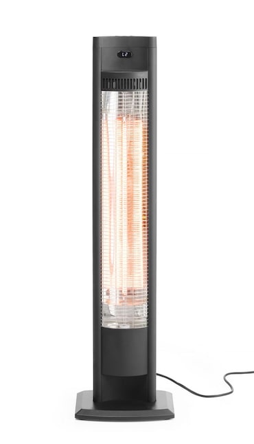 Riscaldatore a infrarossi Hendi Tornado con 2 livelli di potenza e telecomando da 2000 W