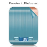 thumbnail of Intirilife Digitale Küchenwaage in ROSÉ GOLD - 20.5 x 16.5 x 3 cm - 5kg Elektronische Waage für die Küche mit Tara Funktion mit LCD-Display