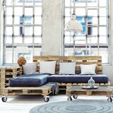 thumbnail of Relaxdays Schwerlastrollen 4er Set, drehbar, Kugellager, 2 Rollen mit Bremse, Tragkraft bis 800kg, Rad D: 200mm, schwarz