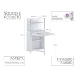 thumbnail of Mod. COMPACT Tavolo SCRIVANIA Bianca Mobile Armadio Scaffale Credenza per uffico o casa studio bambini by Yelloo
