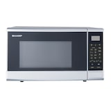 thumbnail of Sharp R270S Solo Mikrowelle freistehend /  20L / 800W / 10 Leistungsstufen / LED-Beleuchtung im Innenraum / Silber