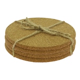 thumbnail of CREAPAK Liège dessous de verre liege naturel lot de 4 pcs 10x2 - carton de 100