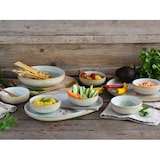 thumbnail of CreaTable Uno Emiliana grau Tellerset 12-tlg Steinzeug
