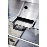 thumbnail of METRO Professional Gasgrill 6-Brenner, Edelstahl,  206 x 65 x 109 cm, fahrbar, mit Bremsen, silber