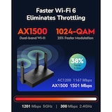 thumbnail of CUDY WR1500 AX1500 Wi-Fi 6 Router Gigabit