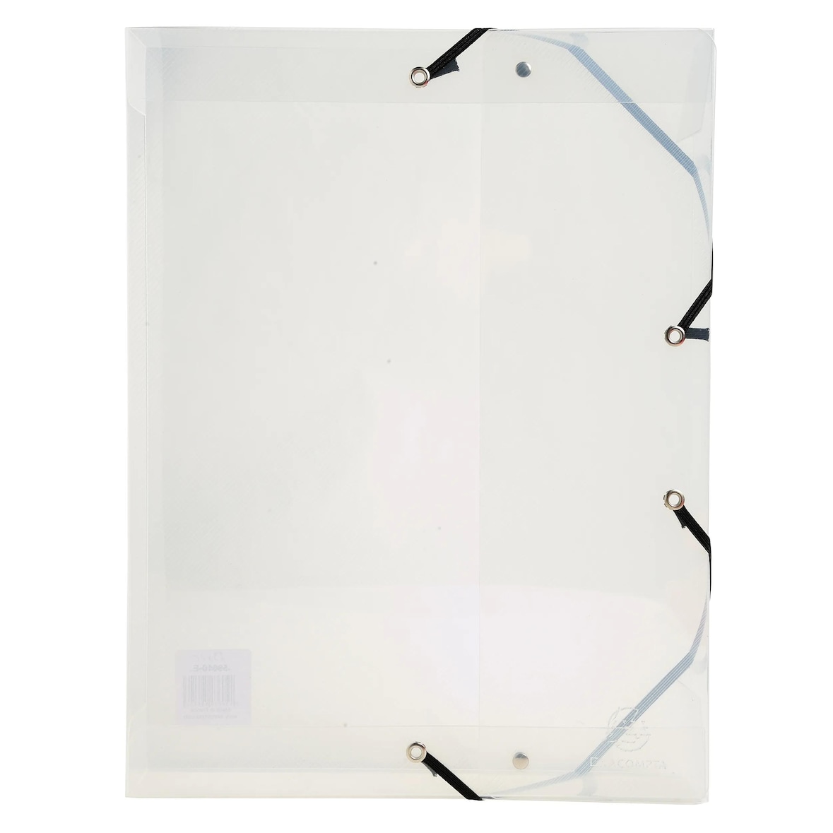 Exacompta - Réf. 5982E - 8 boites de classement Exabox Dos 60mm Polypropylène Crystal - A4 - Cristal