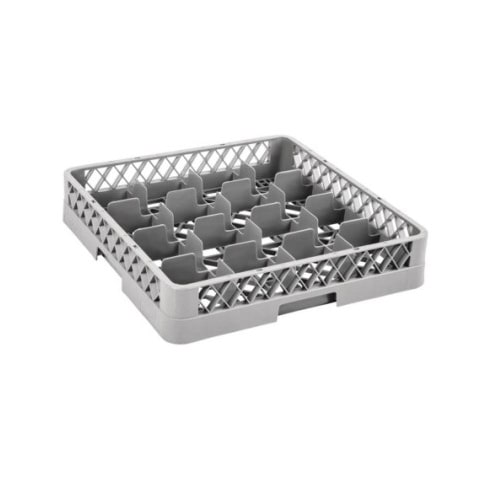 Vogue Gläserspülkorb mit 16 Fächern