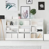 thumbnail of Esselte Cajas de almacenaje grandes, pack 3 cajas de cartón , 510x355x305mm, blanca con diseño geométrico