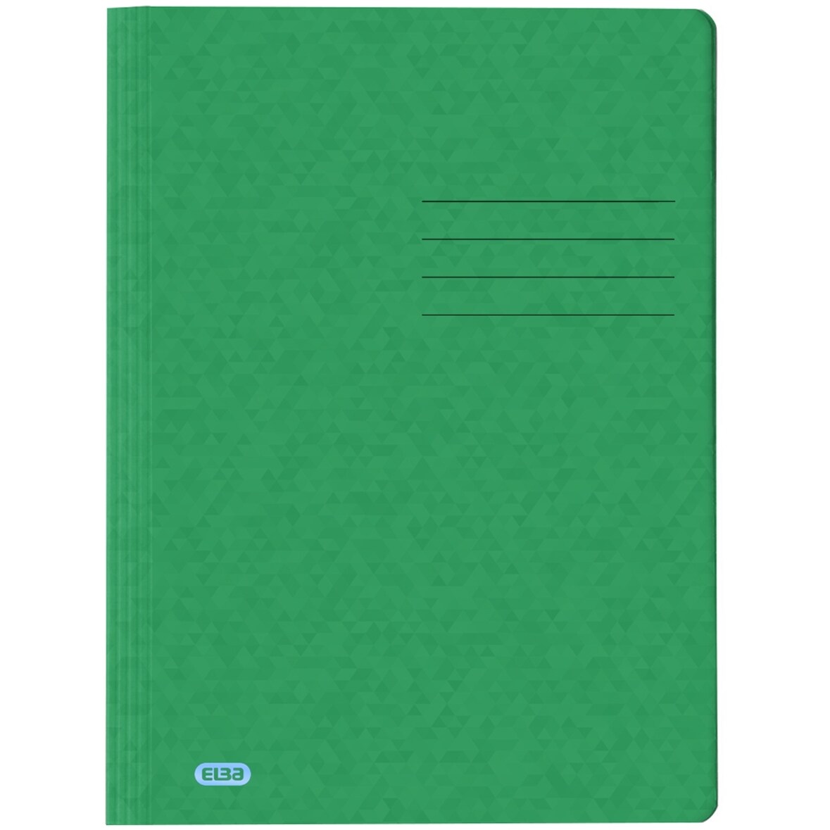 Schnellhefter Top File+ A4 Karton 390g kaufm. und Amtsheftung grün Packung mit 25 Stück