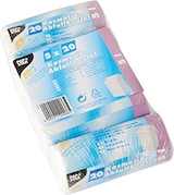 thumbnail of Starpak 100 Kosmetik-Müllbeutel LDPE 5 l 44 cm x 36 cm weiss