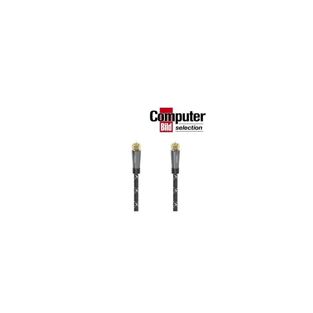 Hama SAT-Anschlusskabel 5m, F-Stecker, 120 dB, 4K/8K