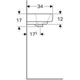 thumbnail of Geberit Handwaschbecken RENOVA PLAN 450x