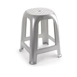 thumbnail of Taburete silla de plástico cómodo apilable banco jardín