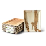 thumbnail of greenbox - Bandeja Palmware® 32,5 x 26,5 cm, ½ gastro estándar, 100 piezas.