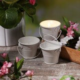 thumbnail of Duftkerzen Citronella Garten Balkon Outdoorkerzen im Metalleimer 3St.