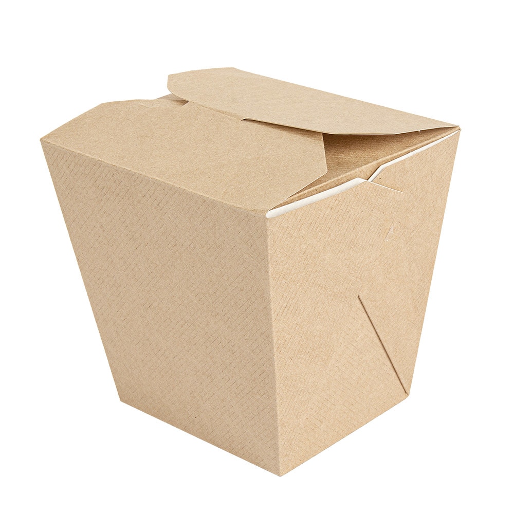 Recipientes Multi-Uso P/ Microondas 'Thepack' 480 Ml 220 + 12Pp G/M2 7,7X5,7X9 Cm Natural Cartão Ondulado Nano-Micro (480 Unidades)