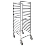 thumbnail of Wagen met 18 geleiders voor gn 2/1 of 1/1 containers - 660x750x1700 mm - 91090620 Eurast
