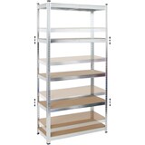 thumbnail of PROREGAL MegaDeal 3x étagère robuste RAGNAR, HxLxP 180x90x40cm, Charge du compartiment 175kg, Galvanisé, Étagère de garage, étagère de cave