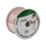 thumbnail of InLine® Lautsprecherkabel, 2x 0,75mm², CCA, transparent, 50m