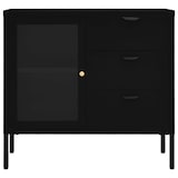 thumbnail of Helloshop26 - Buffet Sideboard Kommode Kleiderschrank Aufbewahrungsmöbel Organizer für Küche Wohnzimmer Lounge 75 x 35 x 70 cm 02_0036122