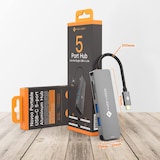 thumbnail of NOVOO USB-C Aluminium Hub 5 Anschlüsse