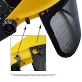 thumbnail of Gesichtsschutz für Freischneider Augenschutz Gehörschutz Visier Gartenarbeiten