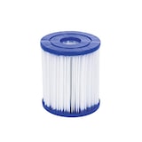 thumbnail of Bestway Fast Set runder aufblasbarer Pool mit Filterpumpe, graue Rattanoptik, 366 x 76 cm