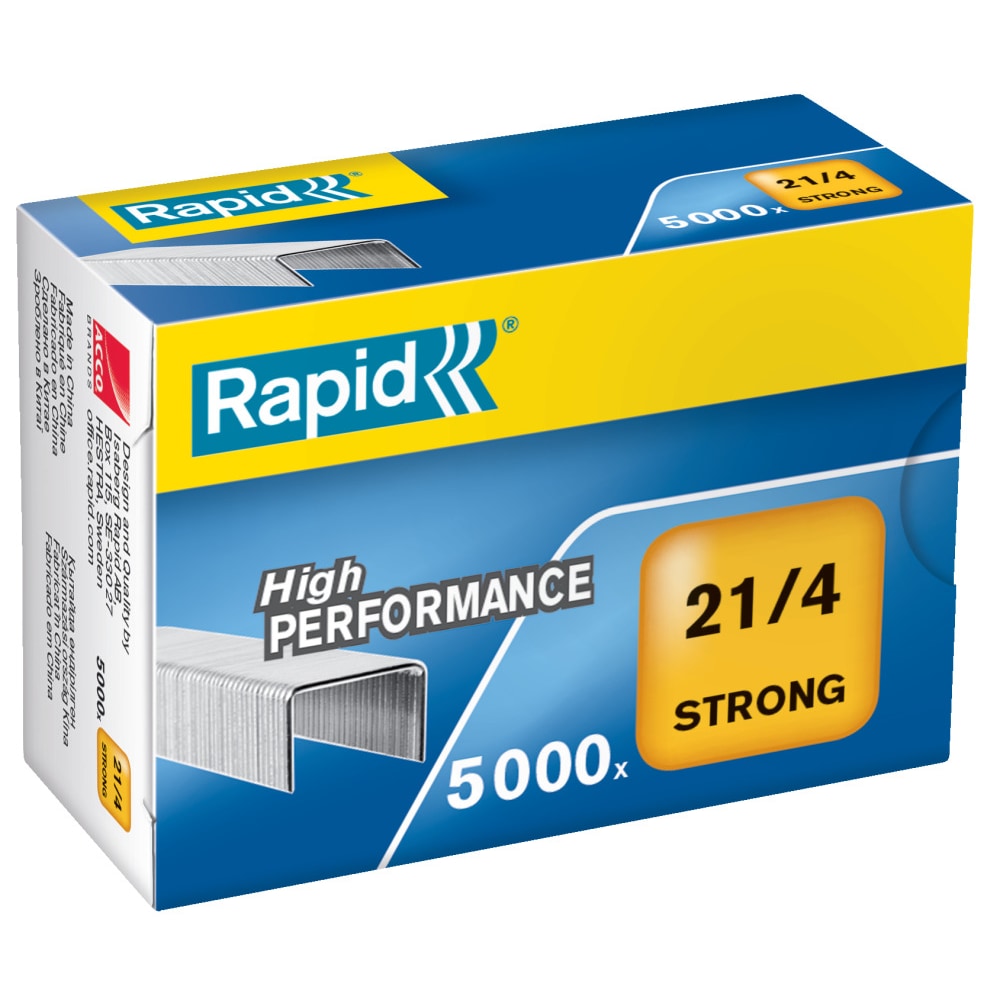 RAPID Agrafes Nº21/4 en boîte de 5000