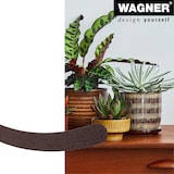 thumbnail of WAGNER Filz Bogen 4tlg. - 199 x 5 mm, selbstklebend, braun, für Filzgleiter, Schutzpads oder zum Basteln - 15175699