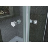 thumbnail of Box Doccia H195 Doppia Anta Battente Cristallo 8mm Trasparente - Taurus - 70x70