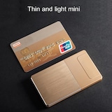 thumbnail of Mini Téléphone Portable Rose Gold 1.77 Pouces Dual SIM Bluetooth MP3 Anti-Perte Argent YONIS